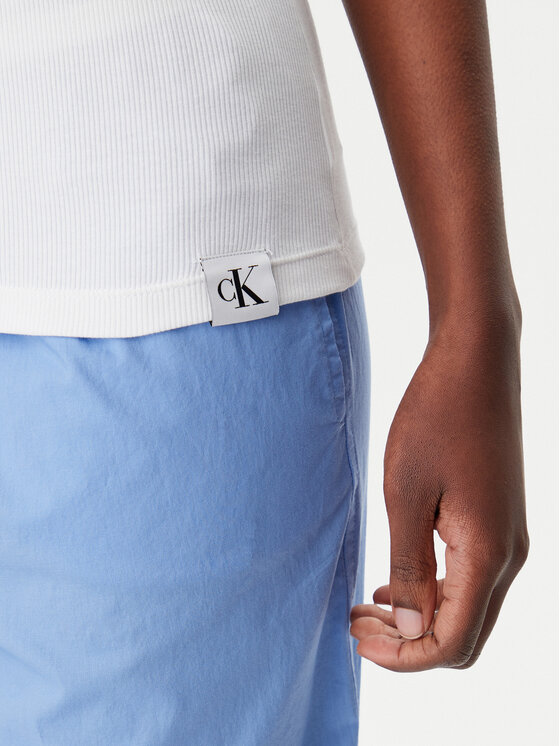 Calvin Klein Underwear Calvin Klein Underwear Top LV00QS7492 Alb Slim Fit
