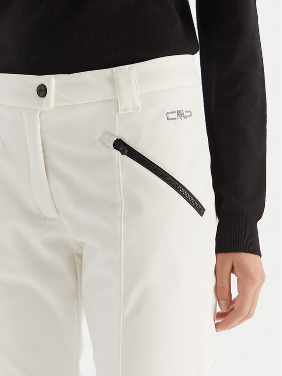 CMP CMP Smučarske hlače 38A1586 Bela Regular Fit