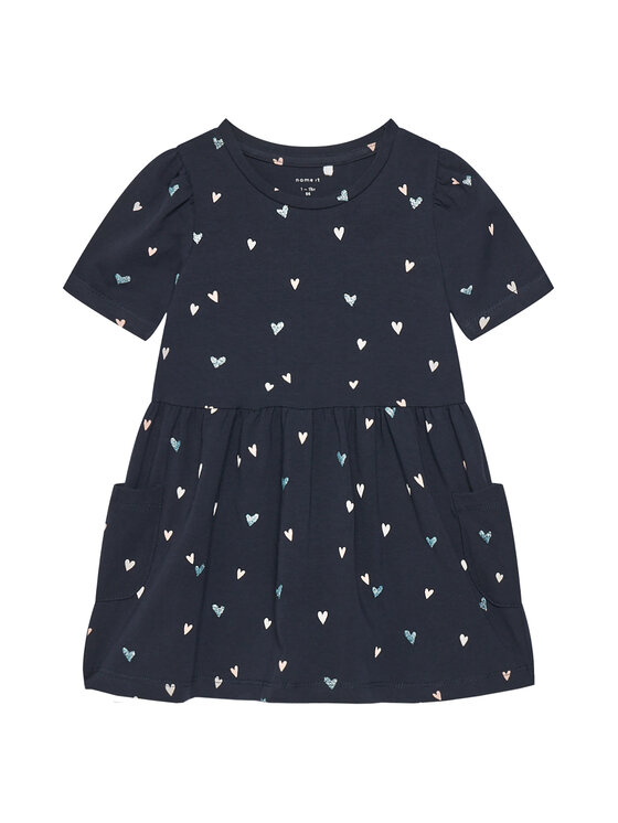 NAME IT NAME IT Rochie de zi Fenja 13238062 Bleumarin Regular Fit