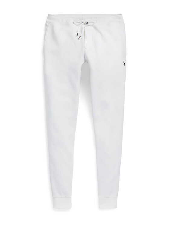 Polo Ralph Lauren Polo Ralph Lauren Spodnji del trenirke 710881518008 Bela Regular Fit