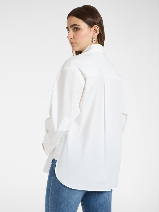 Elena Mirò Elena Mirò Bluzka 2040Z000020N011 Biały Regular Fit