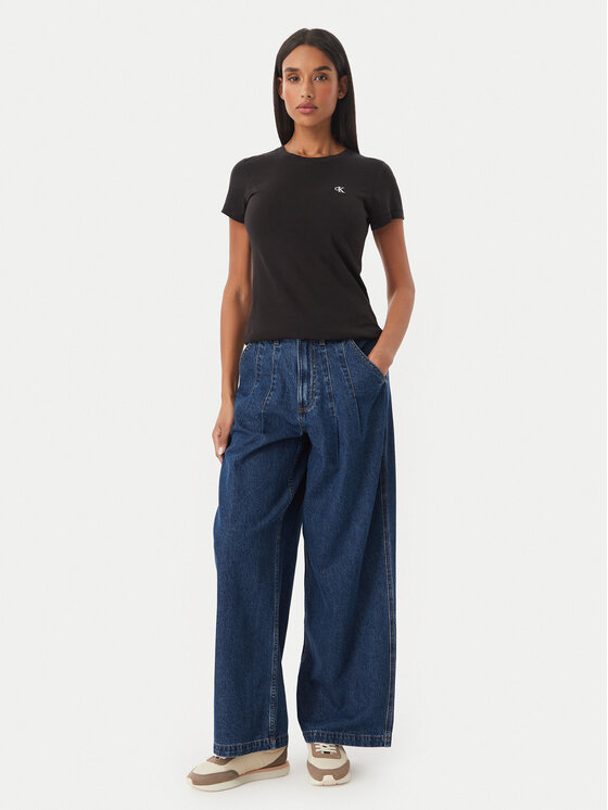 Calvin Klein Jeans Calvin Klein Jeans Majica J20J212883 Črna Regular Fit