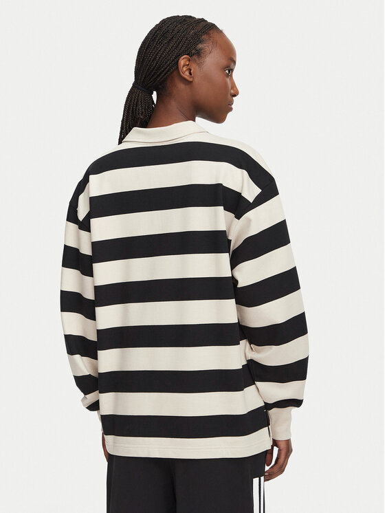 adidas adidas Džemperis Essentials Contemporary French Terry Longsleeve KF6251 Juoda Regular Fit