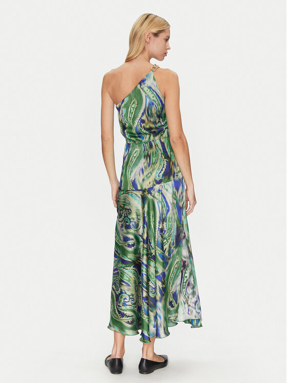 Simona Corsellini Simona Corsellini Kokteilikleit P25CPAB03301 Roheline Regular Fit