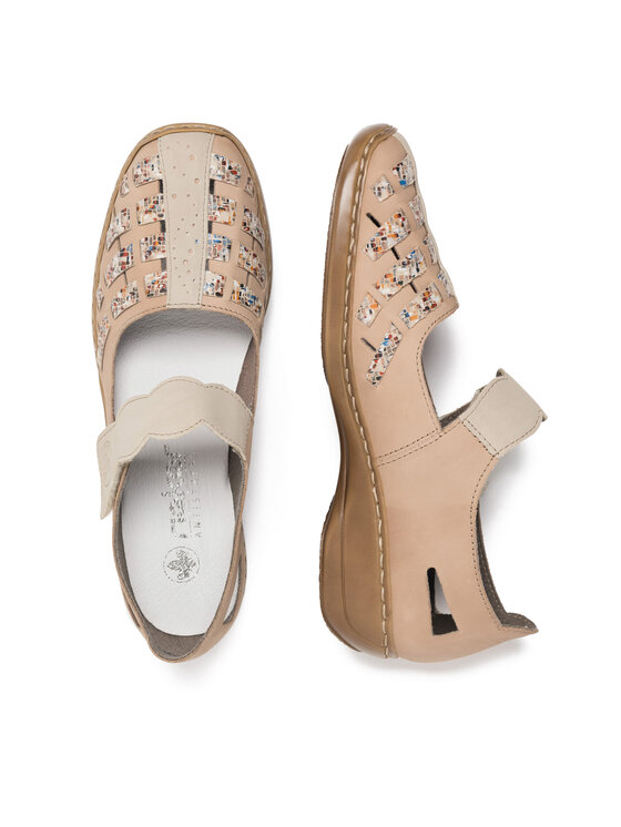 Rieker Rieker Pantofi 41369-60 Bej