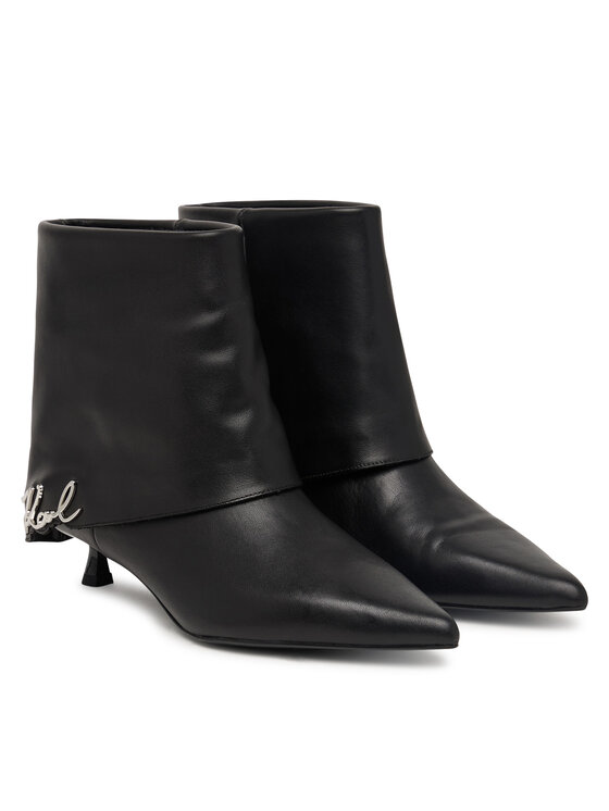KARL LAGERFELD KARL LAGERFELD Ботильйони KL30141 Чорний