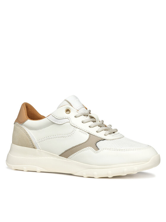 Geox Geox Sneakersy D55LPA 0BC11 C1RH6 Biały