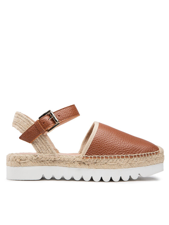 Pollini Espadrile SA10284G0ETE0200 Smeđa