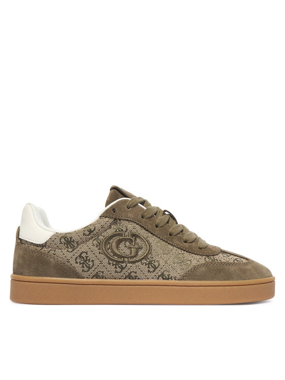 Guess Sneakers FLTJAC LEA12 Kaki