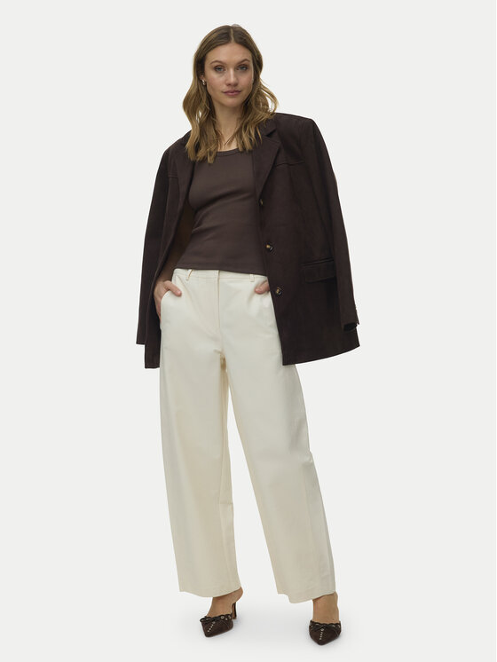 Vero Moda Vero Moda Top Chloe 10344951 Marrone scuro Relaxed Fit