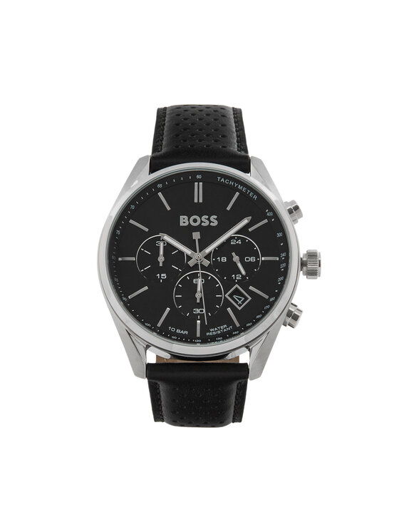 BOSS Uhr Champion 1513816 Schwarz, Größe 00
