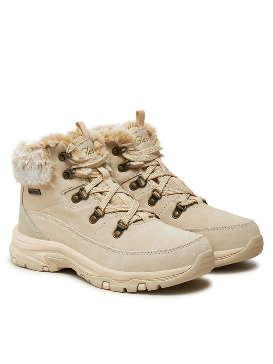 Skechers Skechers Trapery Trego - Snow Worries 167882/NAT Beżowy
