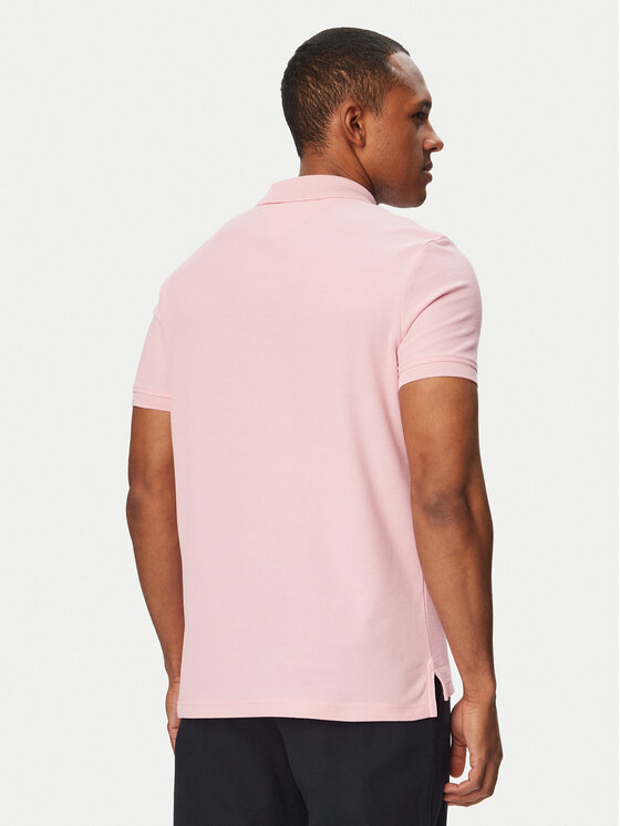 Tommy Hilfiger Tommy Hilfiger Polo majica MW0MW43046 Roza Regular Fit