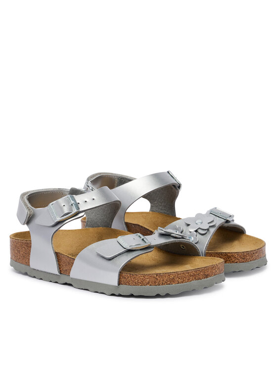 Birkenstock Birkenstock Basutės Rio As Flowers 1031702 D Sidabrinė