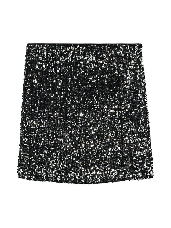 Vero Moda Vero Moda Spódnica mini Bella 10335704 Czarny Slim Fit