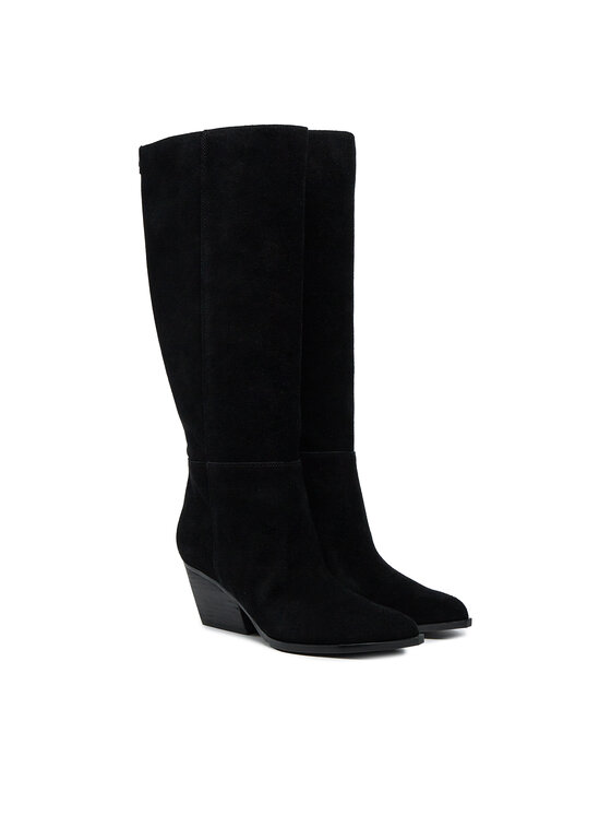 Guess Guess Μπότες Cally FLTCAL SUE11 Μαύρο