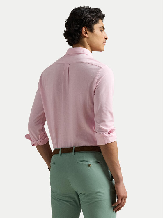 Polo Ralph Lauren Polo Ralph Lauren Πουκάμισο 710932545012 Ροζ Slim Fit