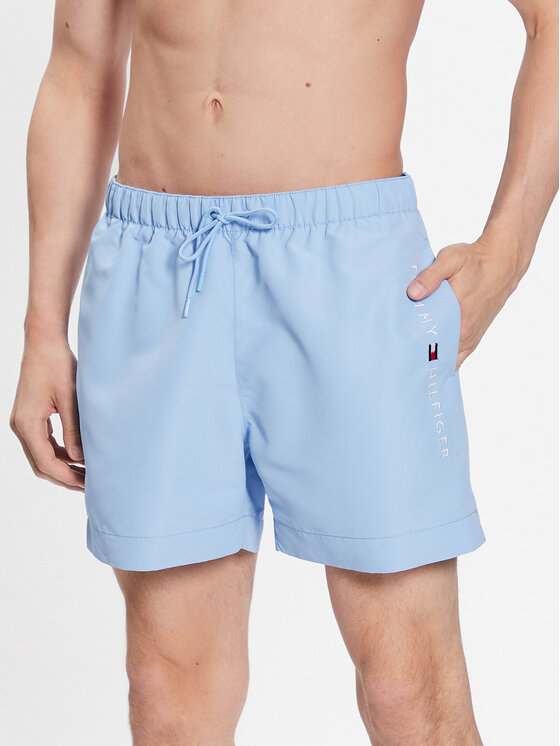 Tommy Hilfiger Tommy Hilfiger Szorty kąpielowe UM0UM02885 Niebieski Regular Fit