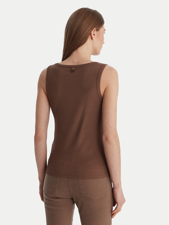 Marella Marella Top Orata 2613941015 Marrone Slim Fit