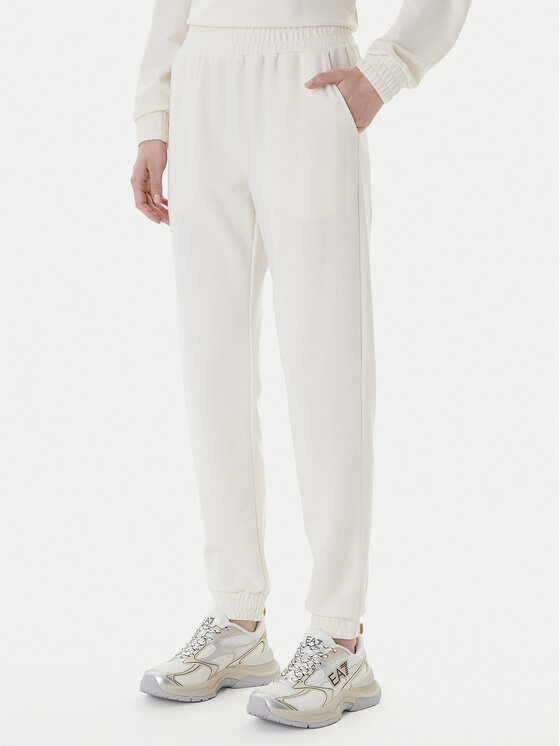 EA7 Emporio Armani EA7 Emporio Armani Trenirka 7W000976 AF12501 U0004 Écru Regular Fit