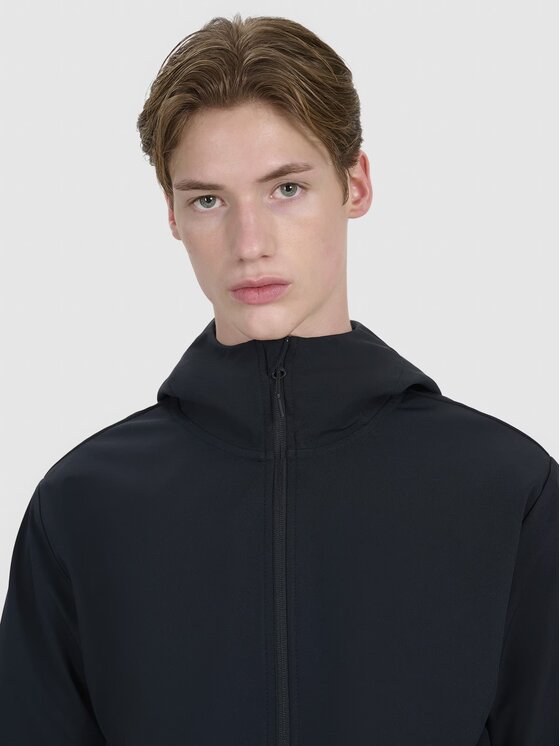 4F 4F Kurtka softshell 4FWSS25TSOFM324-20S Czarny Regular Fit