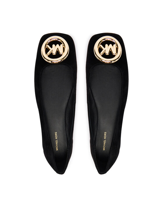 MICHAEL Michael Kors MICHAEL Michael Kors Baleríny Milan 40F5MLFP1S Čierna