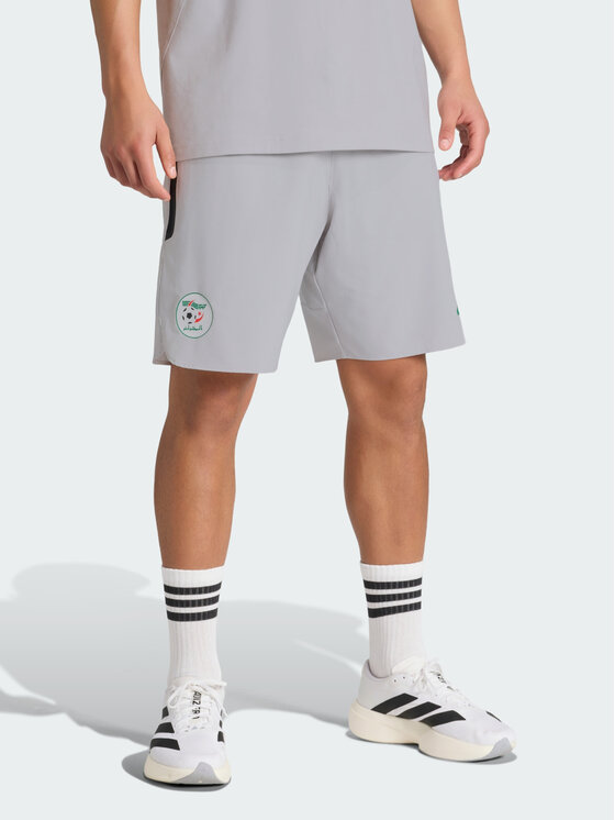 adidas adidas Szorty sportowe 162444 Szary Regular Fit