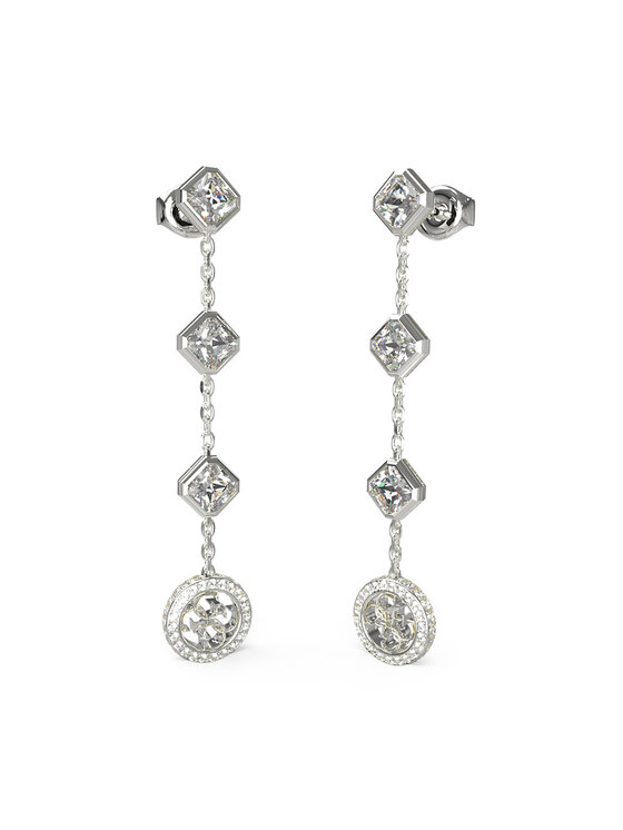 Guess Guess Naušnice JUBE04157JWRHT/U Stříbrná