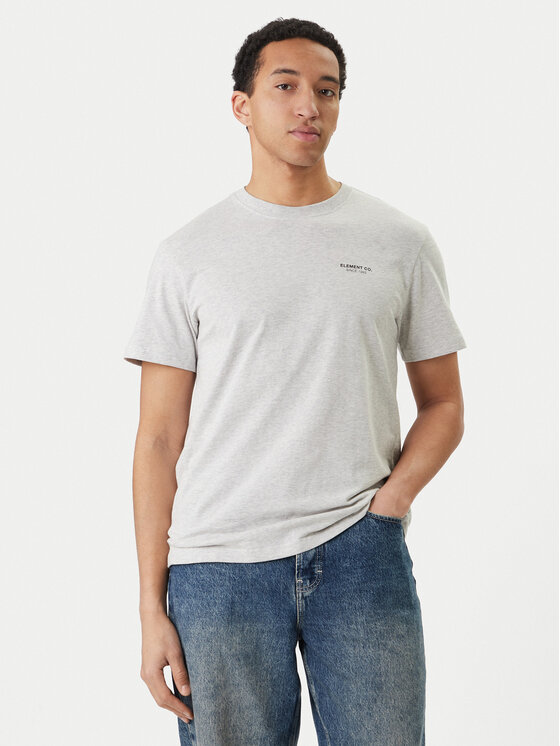 Element Element Tričko Element Co ELYZT00603 Sivá Regular Fit