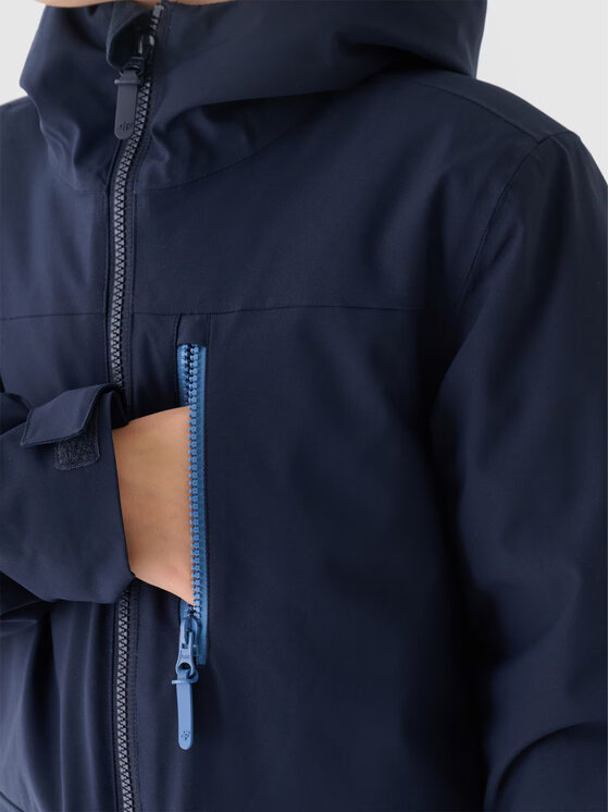 4F 4F Kurtka outdoor 4FJWAW24TJACM157 Granatowy Regular Fit