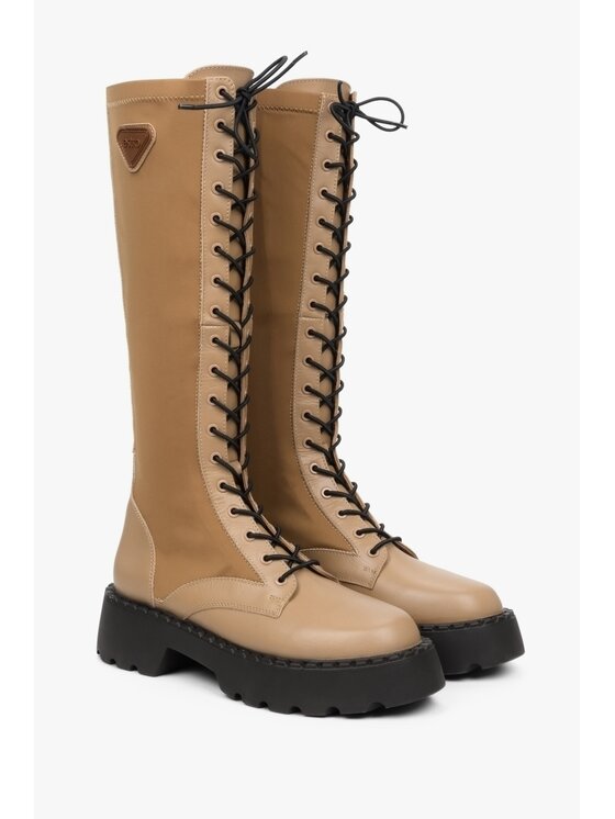 Estro Estro Μποτάκια ER00112084 Καφέ