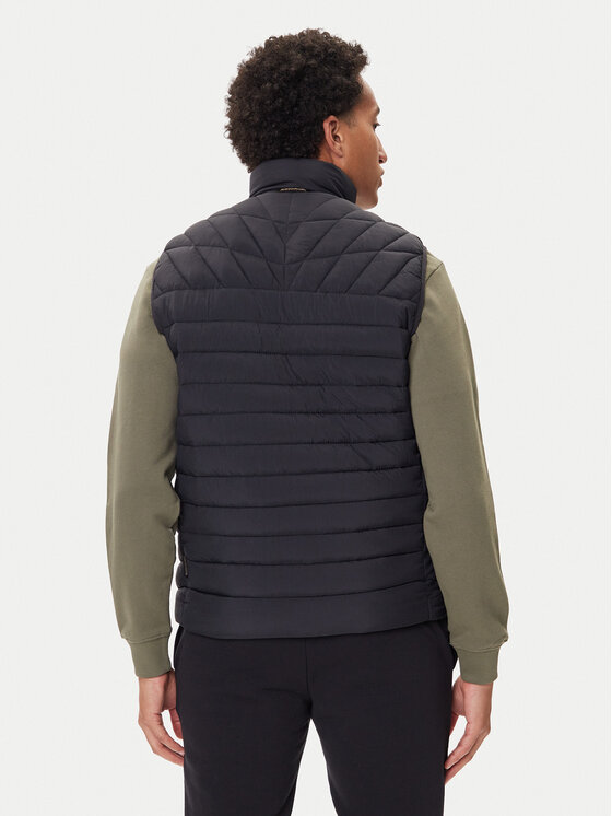 Napapijri Napapijri Prsluk A-Lapaz V NP0A4IA6 Crna Regular Fit