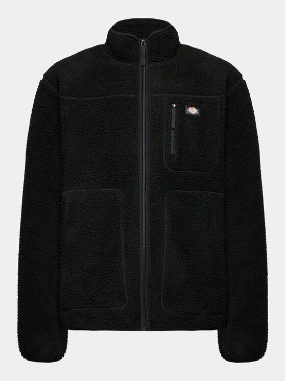 Dickies Dickies Флісовий реглан Mount Hope DK0A4YEE Чорний Regular Fit