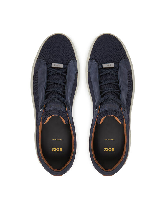 BOSS BOSS Sneakersy Gary Tenn Ktsd 50539108 Granatowy