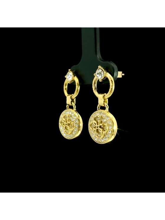 Guess Guess Náušnice JUBE03130JWYGT/U Zlatá