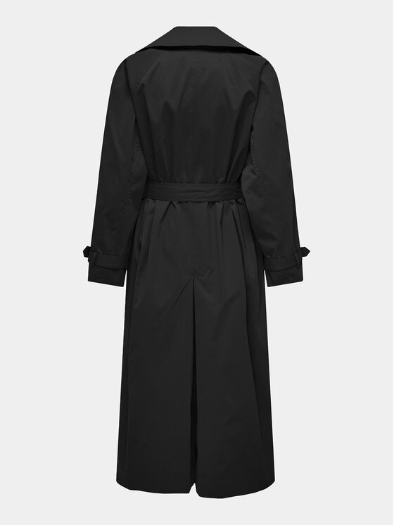 ONLY ONLY Trencz April 15308860 Czarny Regular Fit