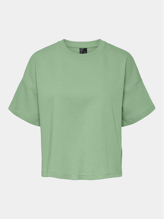 Pieces Pieces T-shirt Chilli Summer 17118870 Zelena Loose Fit
