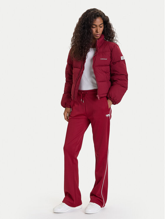 Guess Jeans Guess Jeans Зимно яке W4BL20 WGII2 Червен Regular Fit
