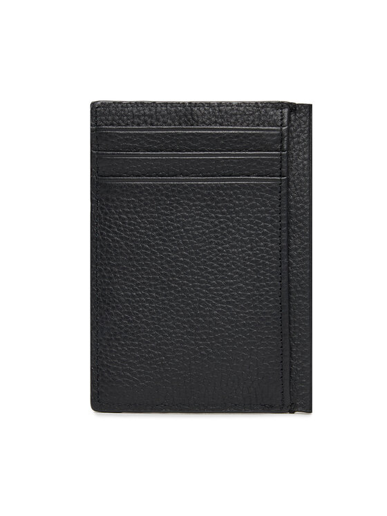 Calvin Klein Calvin Klein Puzdro na kreditné karty Foil Emboss Ns Card Case LV04D1061G Čierna