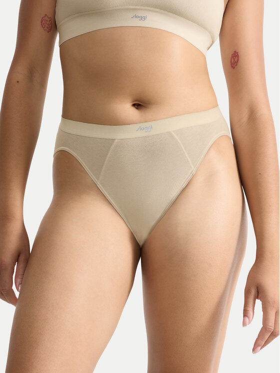 Sloggi Figi klasyczne Ever Ease 10219658 Beżowy
