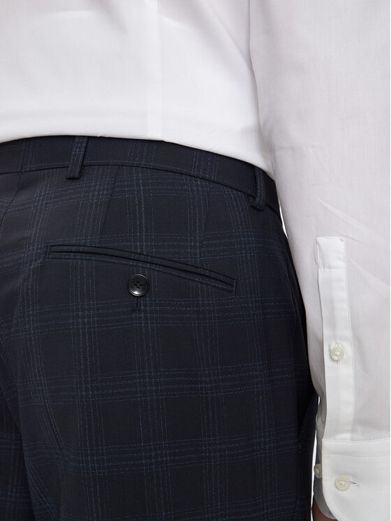BOSS Boss Costum H-Jeckson 50521676 Bleumarin Regular Fit