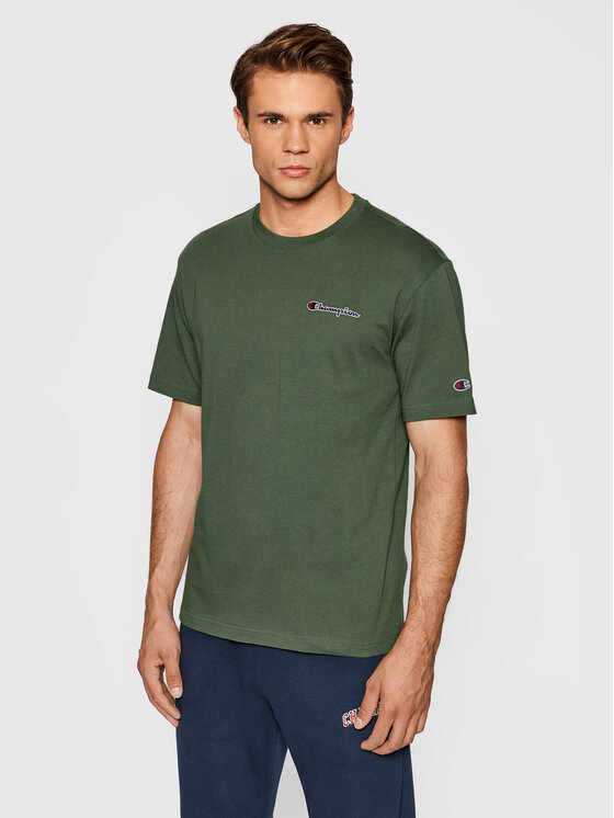 T-shirt Small Script Logo 216480 Verde Regular Fit...