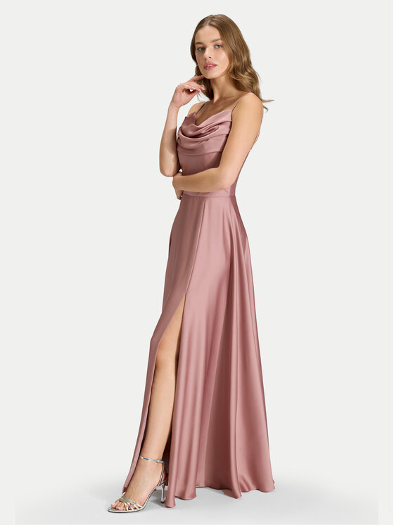 Swing Swing Официална рокля 5AI13600 Розов Regular Fit