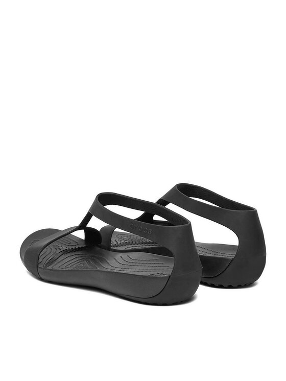 Crocs Crocs Sandali SERENA FLIP 205468-060 Nero