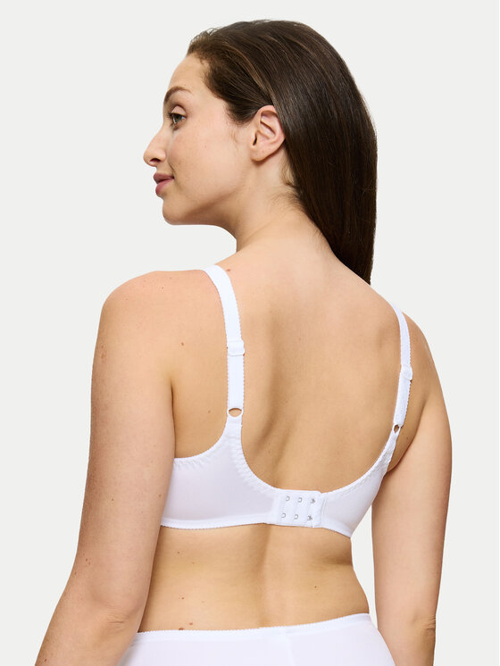 Triumph Triumph Biustonosz z fiszbiną Ladyform Soft 10166306 Biały