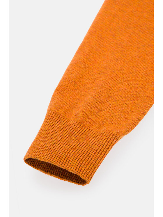 Lancerto Lancerto Sweter Harrison SW073123000002 Pomarańczowy Regular Fit