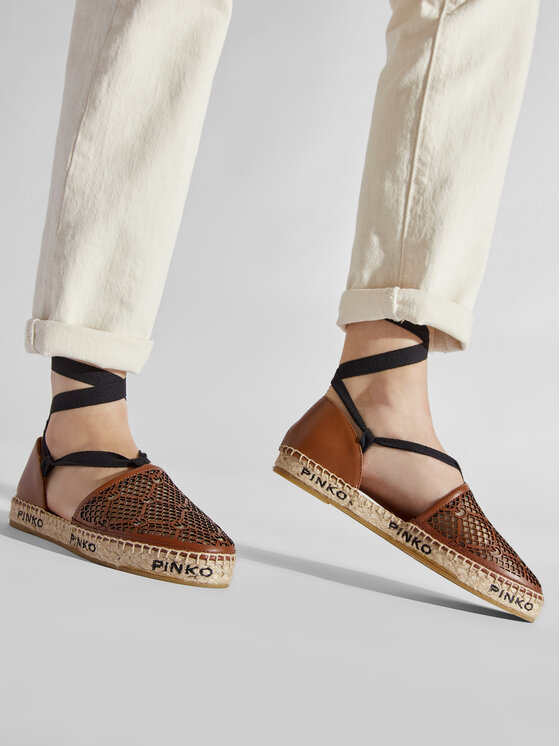PINKO Pinko Espadrillid Angelica PE 22 BLKS1 1H2119 Y86A Pruun