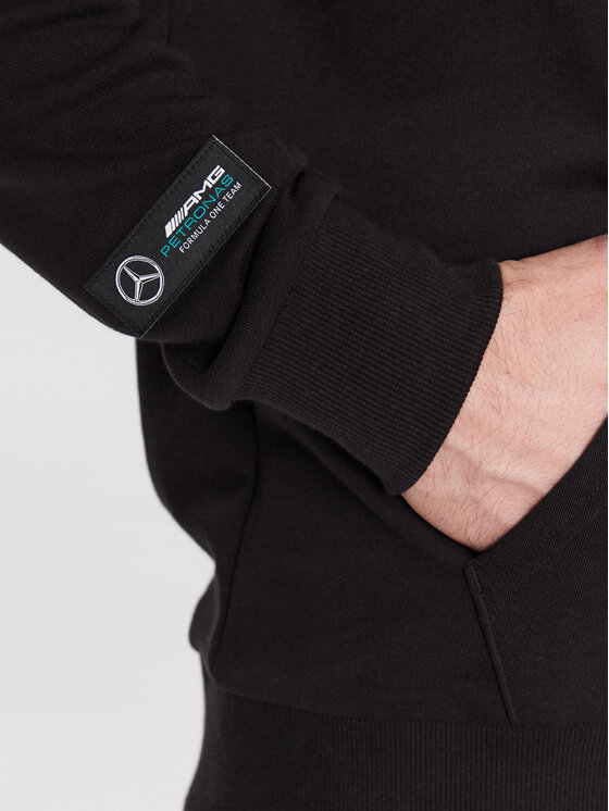 Puma Puma Bluza Mercedes-Amg Petronas Motorsport 538475 Czarny Regular Fit