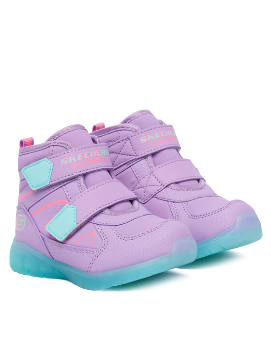 Skechers Cizme de zăpadă Illumi-Brights 319310N LVMT Violet