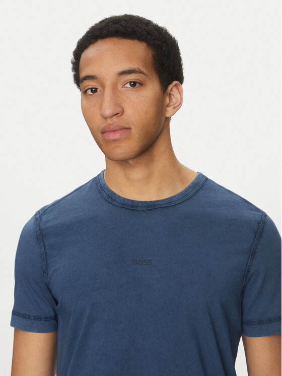 BOSS BOSS T-Shirt Tokks 50502173 Niebieski Regular Fit
